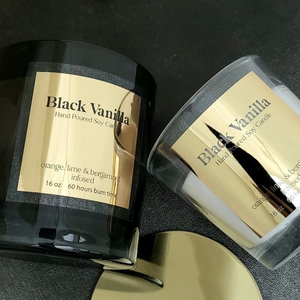 Personalised Candle Label - 중소 기업 로고 이름에 대 한
