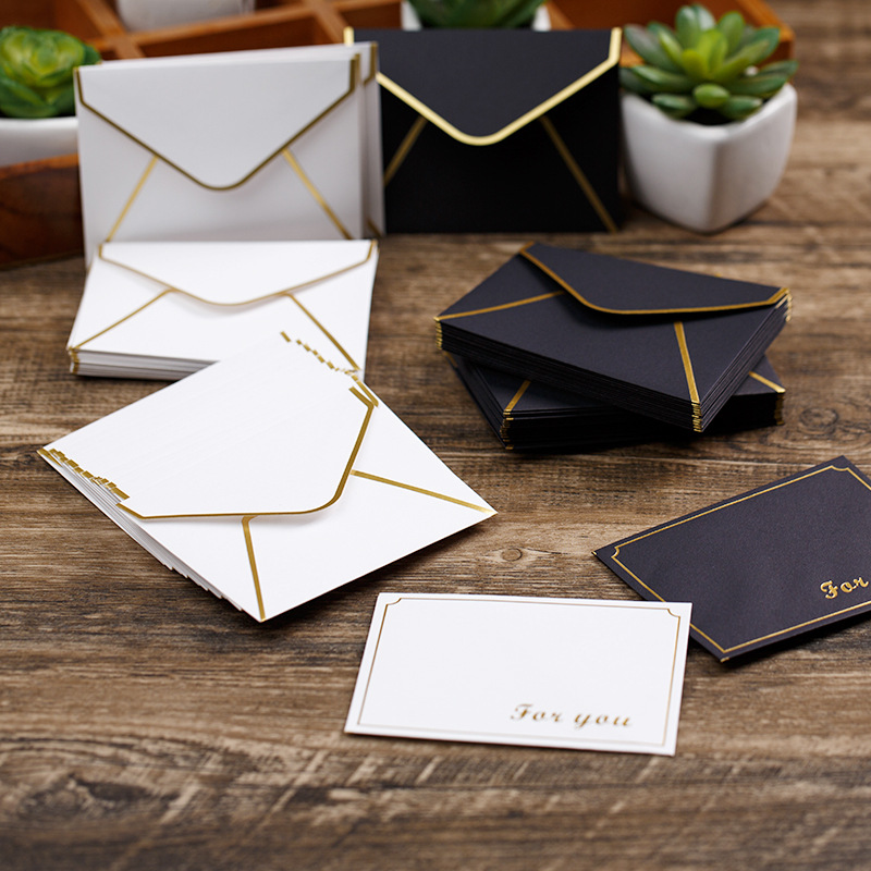 Wax Seal Letter Kit - 10*7.5cm 미니 소형 VIP 봉투 -