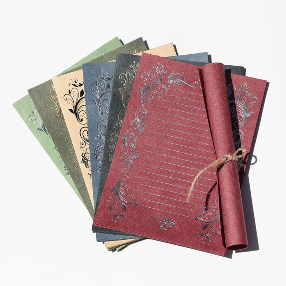Wax Seal Letter Kit - 4 시트 럭셔리 우아한 빈티지 레트로