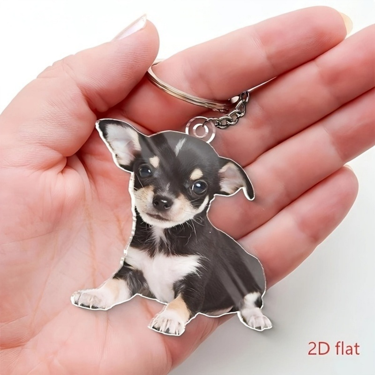 맞춤형 사진 키체인 – 개인 맞춤형 아크릴 키링, 양면 - Pet Portrait Custom 리뷰 및 가격