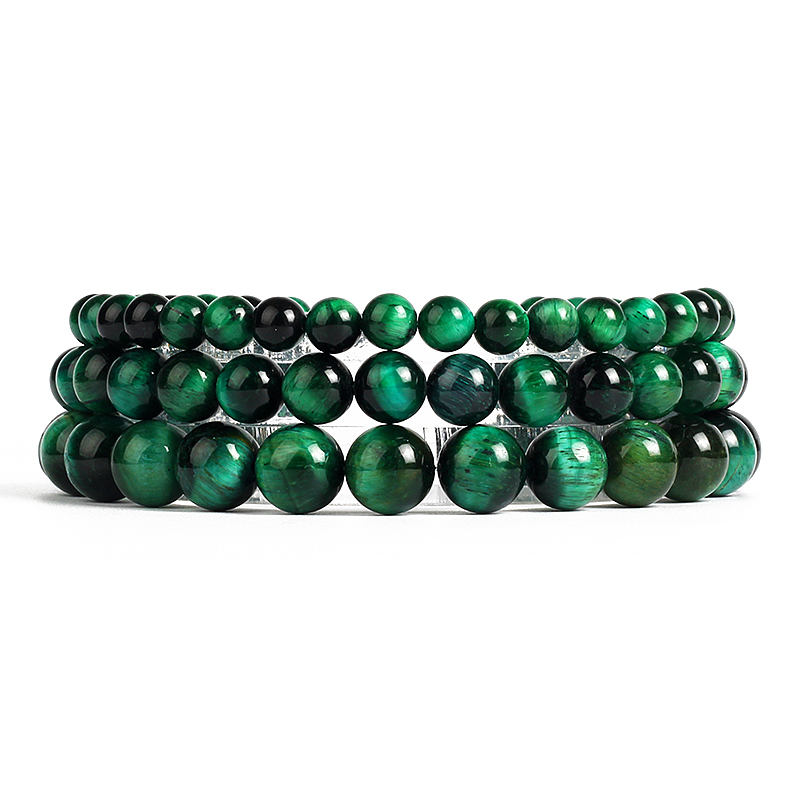 번개 로얄 그린 타이거 아이 팔찌 남자 6-12mm 자 - Coordinates Bracelet 리뷰 및 가격