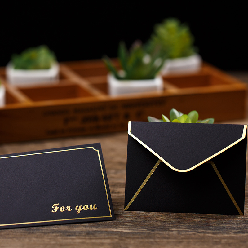 10*7.5cm 미니 소형 VIP 봉투 - 금박 서양식 - Wax Seal Letter Kit 리뷰 및 가격